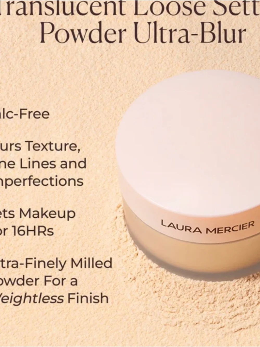 laura mercier Translucent Honey Setting Powder - in Honey 503